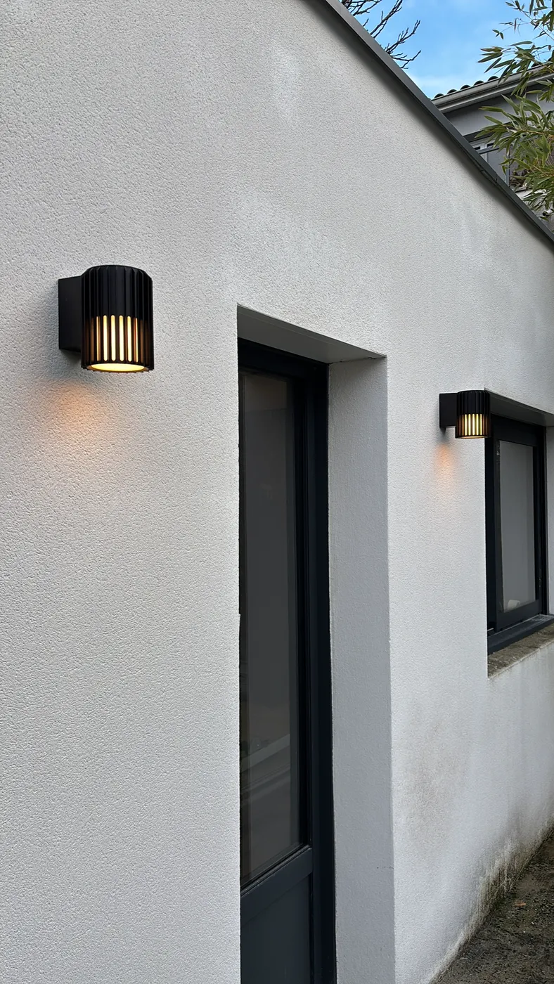 Éclairage extérieur de façade